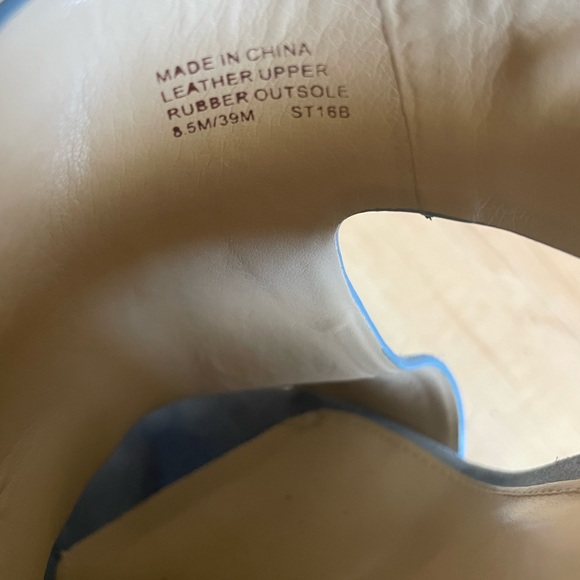 Michael Kors Espadrille Wedges, Sky Blue Suede, Sz 8.5Medium - Picture 3 of 8